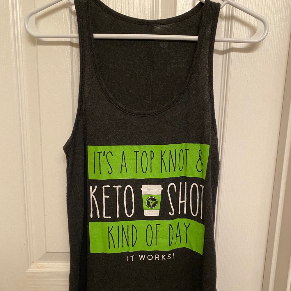 ItWorks Top Knot Keto Shot Shirt